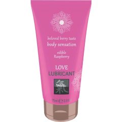   Love Lubricant edible - Raspberry 75ml Vízbázisú Síkosító