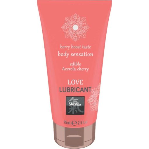 Love Lubricant edible - Acerola Cherry 75ml Vízbázisú Síkosító