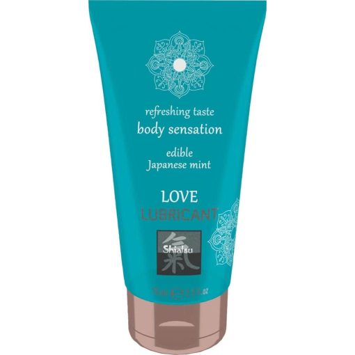 Love Lubricant edible - Japanese Mint 75ml Vízbázisú Síkosító