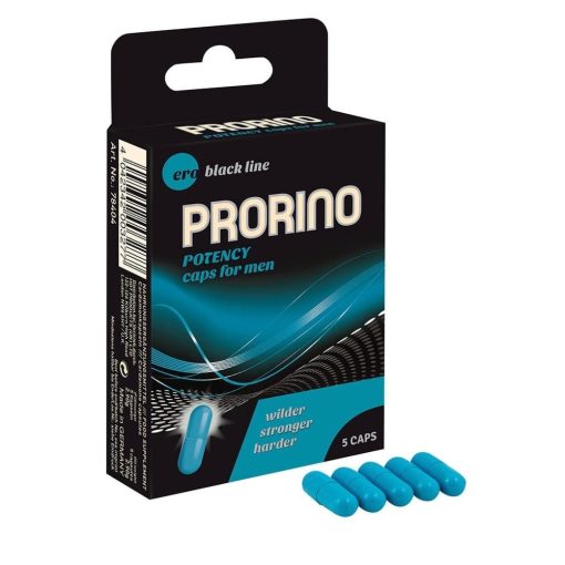 PRORINO Potency Caps for men 5 pcs Vágyfokozó