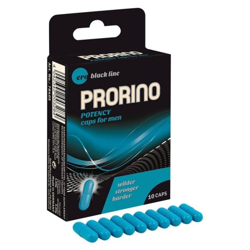 PRORINO Potency Caps for men 10 pcs Vágyfokozó