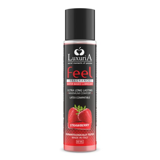 Feel Fragrance Fragola Strawberry (60 ml) Vízbázisú Síkosító