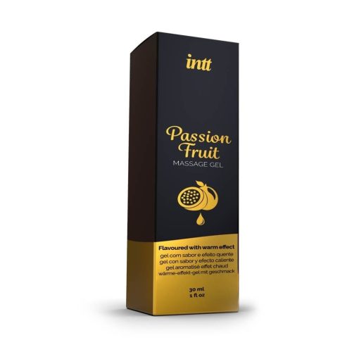 MASSAGE GEL PASSION FRUIT GLASS BOTTLE 30ML + BOX Masszázsgyertya/olaj