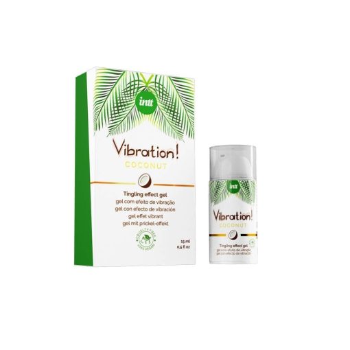 VIBRATION COCONUT VEGAN AIRLESS BOTTLE 15ML + BOX Vágyfokozó