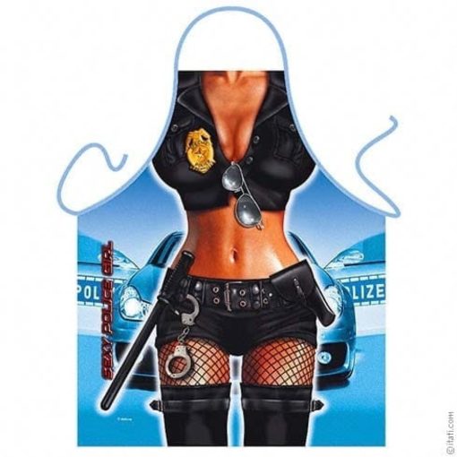 Sexy Police Girl - Kötény játék és ajándék