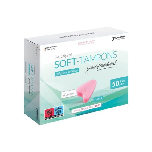 Soft-Tampons normal (normal), 50er Schachtel (box of 50) Intim higiénia