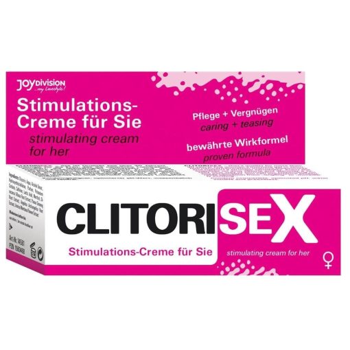 CLITORISEX - Creme für Sie (creme for her), 40 ml Vágyfokozó