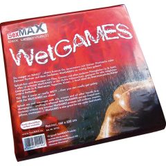   SexMAX WetGAMES Sex-Laken, 180 x 220 cm, Rot (fitted sheet, red) PVC Ágynemű