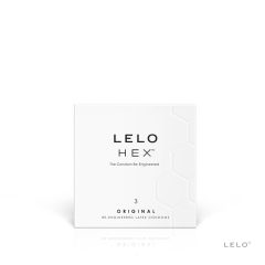 HEX Condoms Original 3 Pack Óvszer