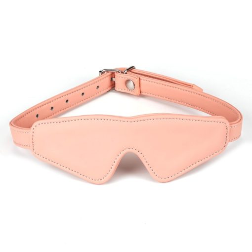 Pink Organosilicon Blindfold Masz/Szemkötő/Fejfedő