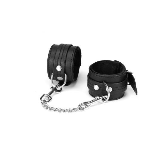 Black Bond Wrist Cuffs Bilincs/Kötöző