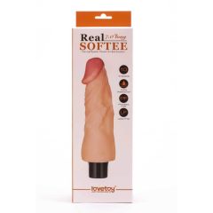   7" Real Softee Vibrating Dildo  1 Realisztikus vibrátor