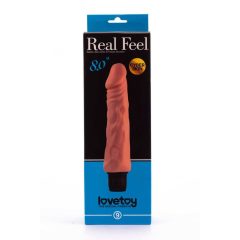   8'' Real Feel Cyberskin Vibrator Realisztikus vibrátor