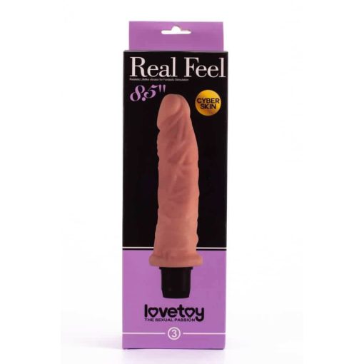 8.5'' Real Feel Cyberskin Vibrator Realisztikus vibrátor