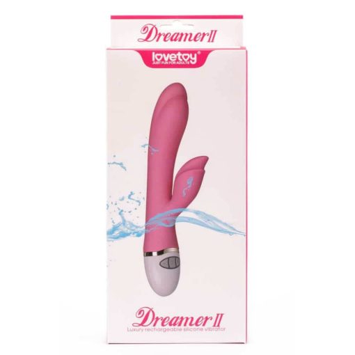 Lovetoy Dreamer II Vibrator Pink Nonfiguratív Vibrátor