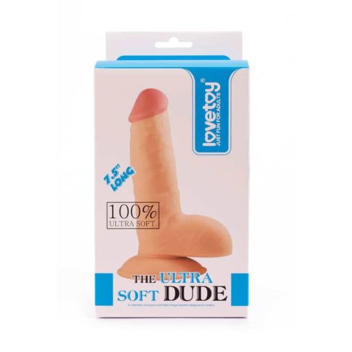 7.5" The Ultra Soft Dude  4 Dildó