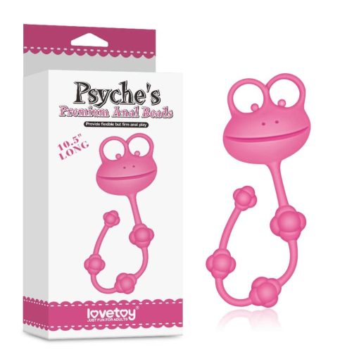 10 inch Silicone Frog Anal Beads Golyósor