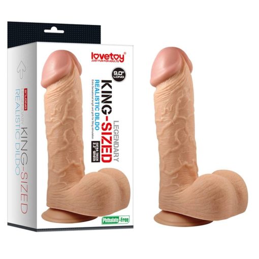 9" Legendary King-Sized Realistic Dildo Dildó