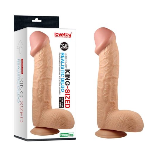 10.5" Legendary King-Sized  Realistic Dildo Dildó