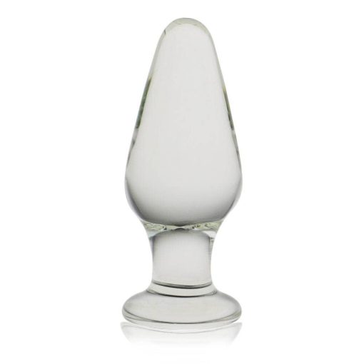 Glass Romance Anal Plug Clear Fenékdugó