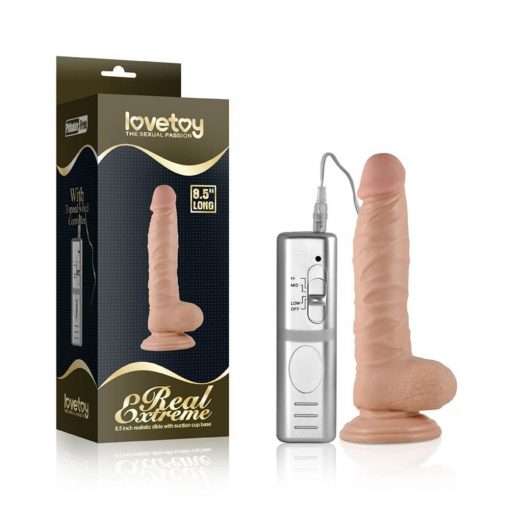 8.5" Real Extreme Vibrating Dildo Realisztikus vibrátor