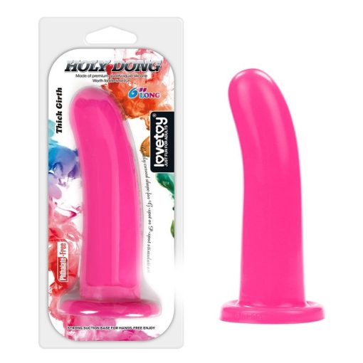 Silicone Holy Dong Large Pink Dildó