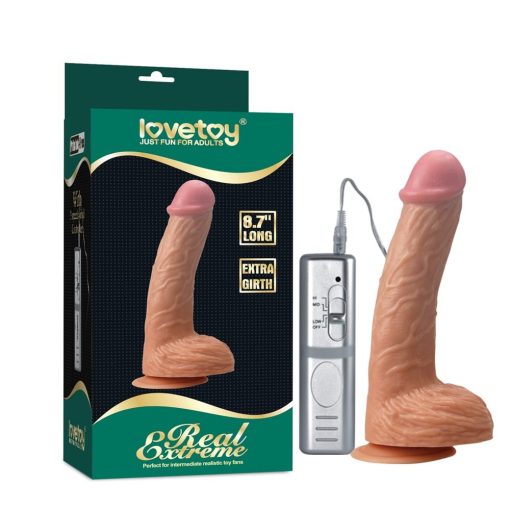 8.7" Real Extreme Extra Girth Vibrating Realisztikus vibrátor