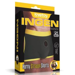   Horny Strapon Shorts XL/XXL (38 - 42 inch waist) Felcsatolható Eszköz