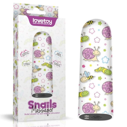 Rechargeable Snails Massager Vibrátor