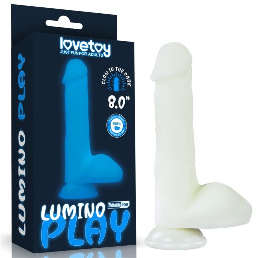 8.0'' Lumino Play Silicone Dildo Dildó