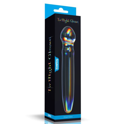 Twilight Gleam Glass Dildo- Prism Glass Fenékdugó