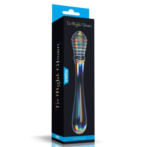 Twilight Gleam Glass Dildo- Twin Pleasures Dildó