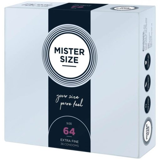 MISTER SIZE 64 mm Condoms 36 pieces Óvszer