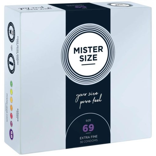 MISTER SIZE 69 mm Condoms 36 pieces Óvszer