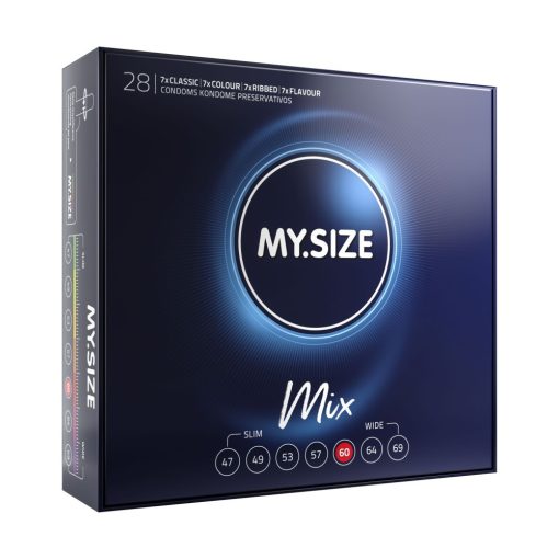 MY SIZE MIX Condoms 60 mm (28 pieces) Óvszer