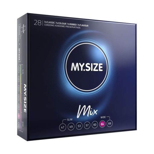 MY SIZE MIX Condoms 64 mm (28 pieces) Óvszer