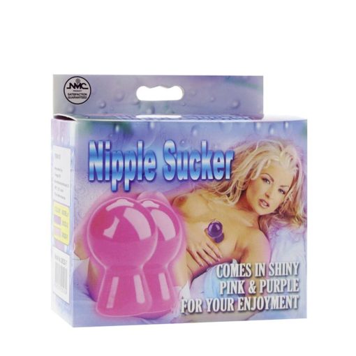 Nipple Sucker Pair In Shiny Pink Pumpa