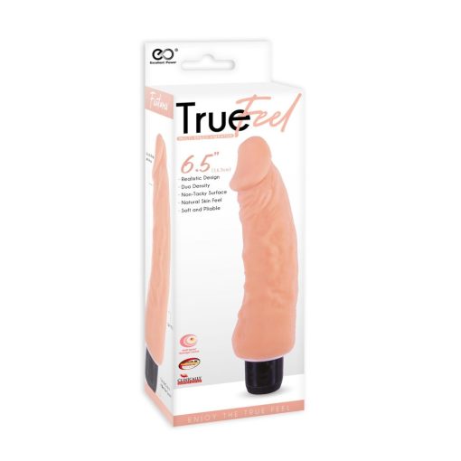 TRUE FEEL TPR VIBRATOR 6.5" I Realisztikus vibrátor