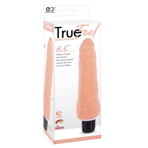 TRUE FEEL TPR VIBRATOR 6.5" II Realisztikus vibrátor