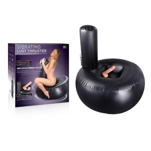 VIBRATING LUST THRUSTER INFLATABLE CUSHION WITH VIBRATING DONG Felfújható kellék