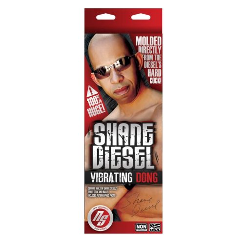 SHANE DIESEL VIBRATING DILDO Realisztikus vibrátor