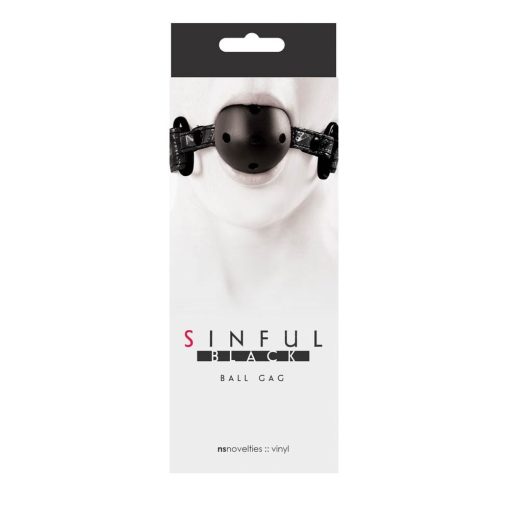 Sinful Ball Gag Black Szájpöcök