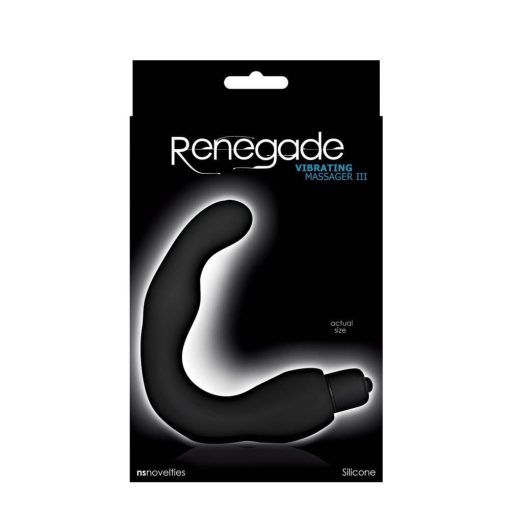 Renegade Vibrating Massager III Black Prosztata masszírozó