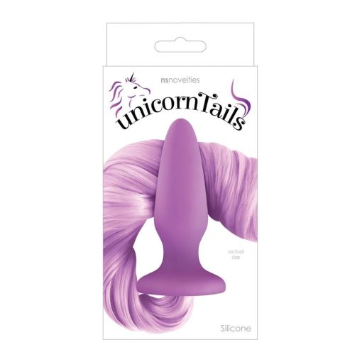 Unicorn Tails Pastel Purple Fenékdugó