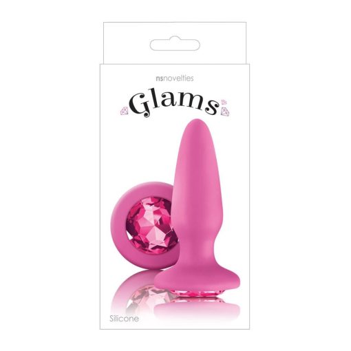 Glams Pink Gem Fenékdugó