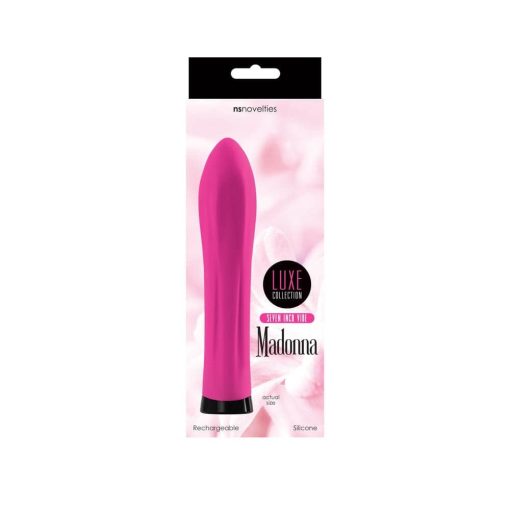 Luxe Madonna Straight Seven Pink Nonfiguratív Vibrátor