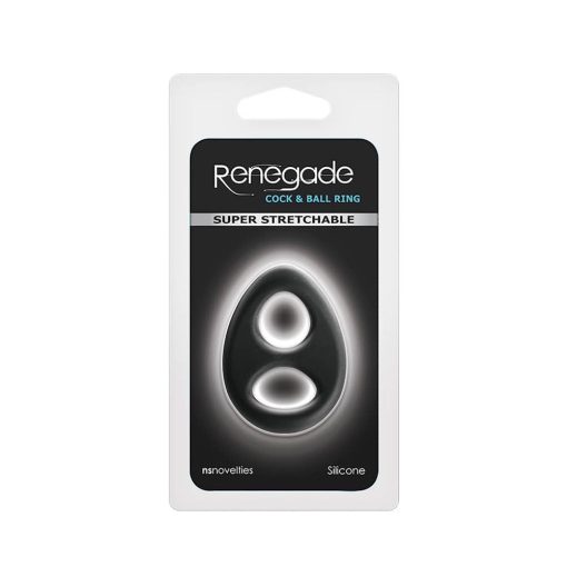 Renegade Romeo Soft Ring Black Péniszgyűrű/Mandzsetta