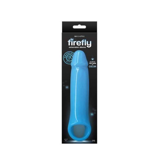 Firefly - Fantasy Extention - MD - Blue Péniszköpeny/Hosszabbító