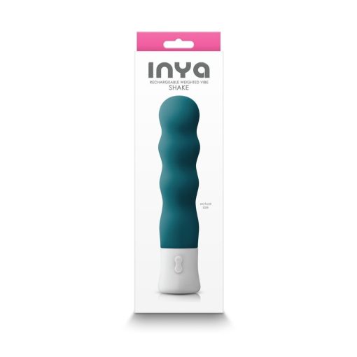 INYA - Shake - Dark Teal Nonfiguratív Vibrátor