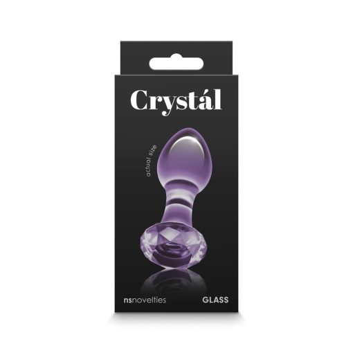 Crystal - Gem - Purple Fenékdugó